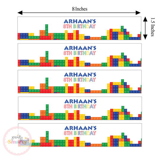 Lego Wrist Bands - Set of 10