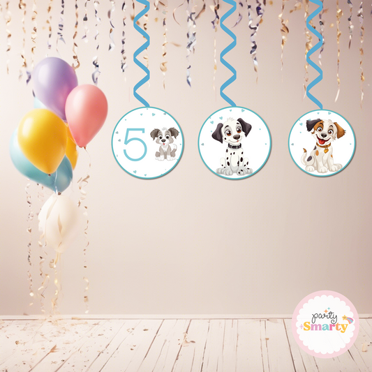 Let's Paw-ty! Danglers - Set of 6