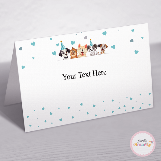 Let's Paw-ty! Food Tags - Set of 12