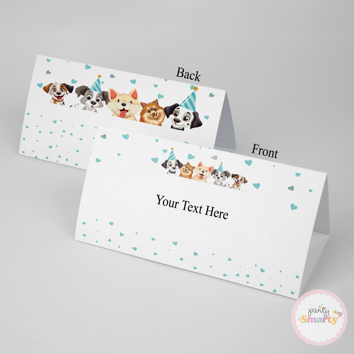 Let's Paw-ty! Food Tags - Set of 12