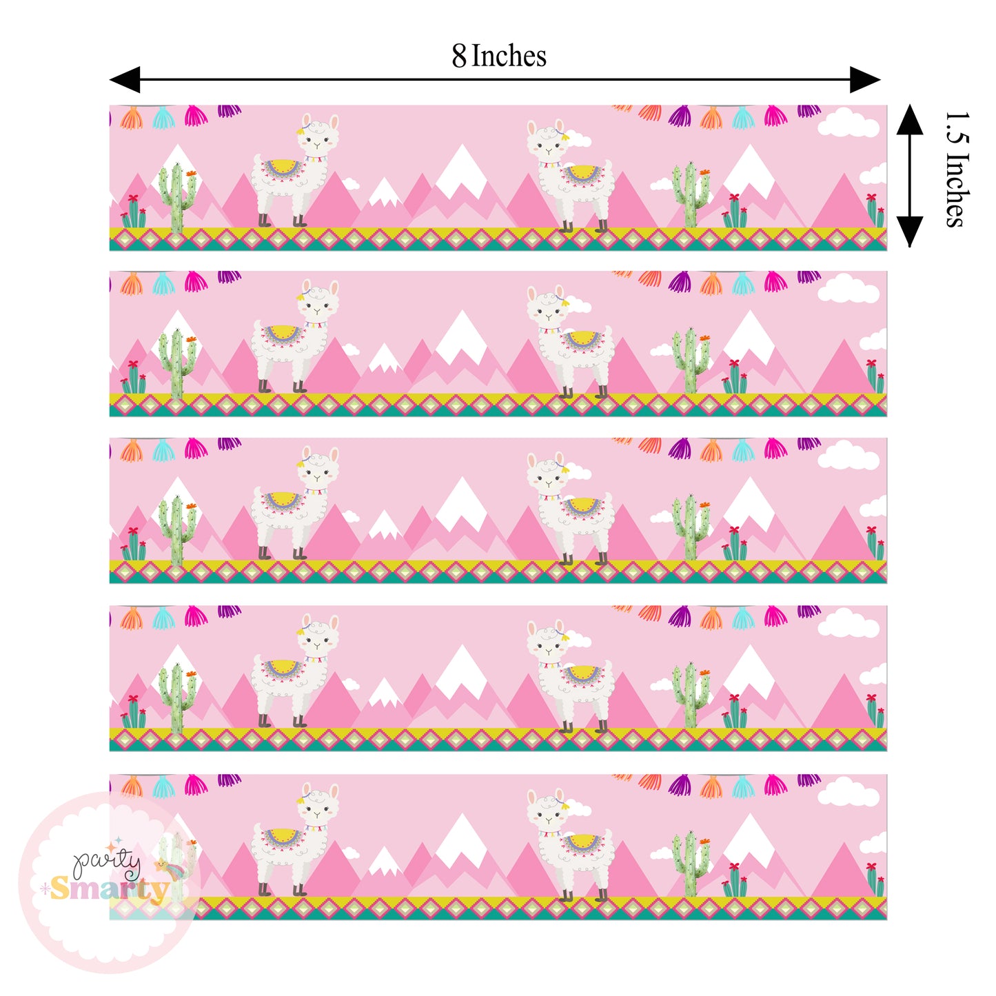 LLama Wrist Bands - Set of 10