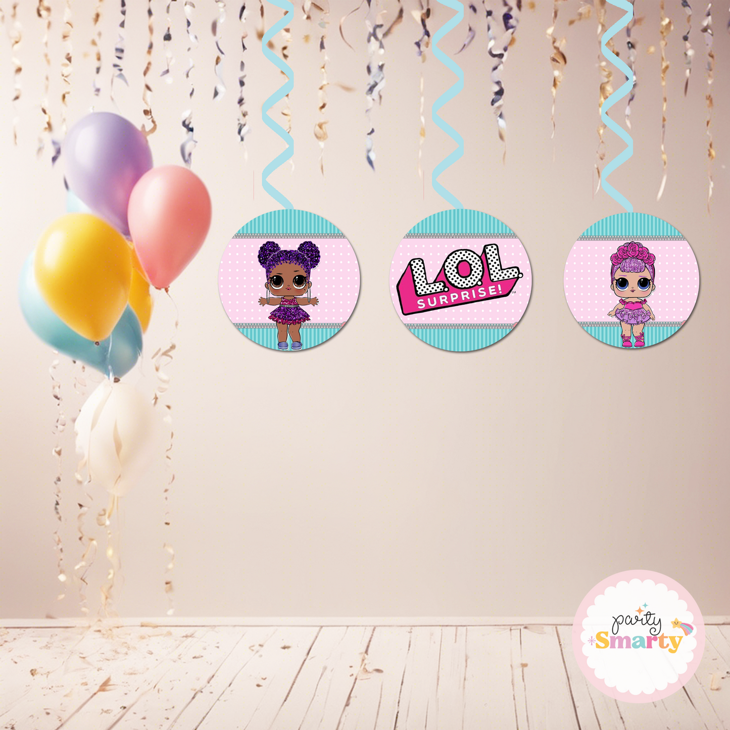 Lol Dolls Danglers - Set of 6