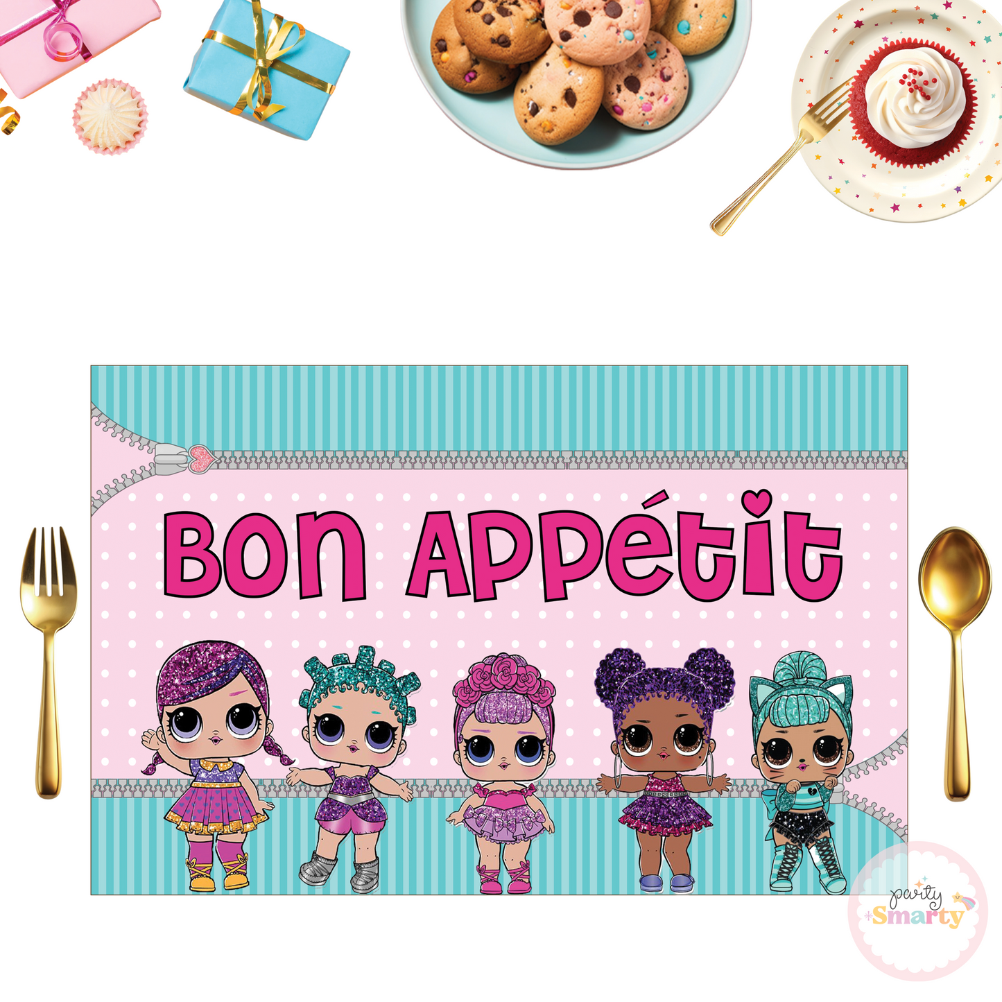 Lol Dolls Table Mats - Set of 6