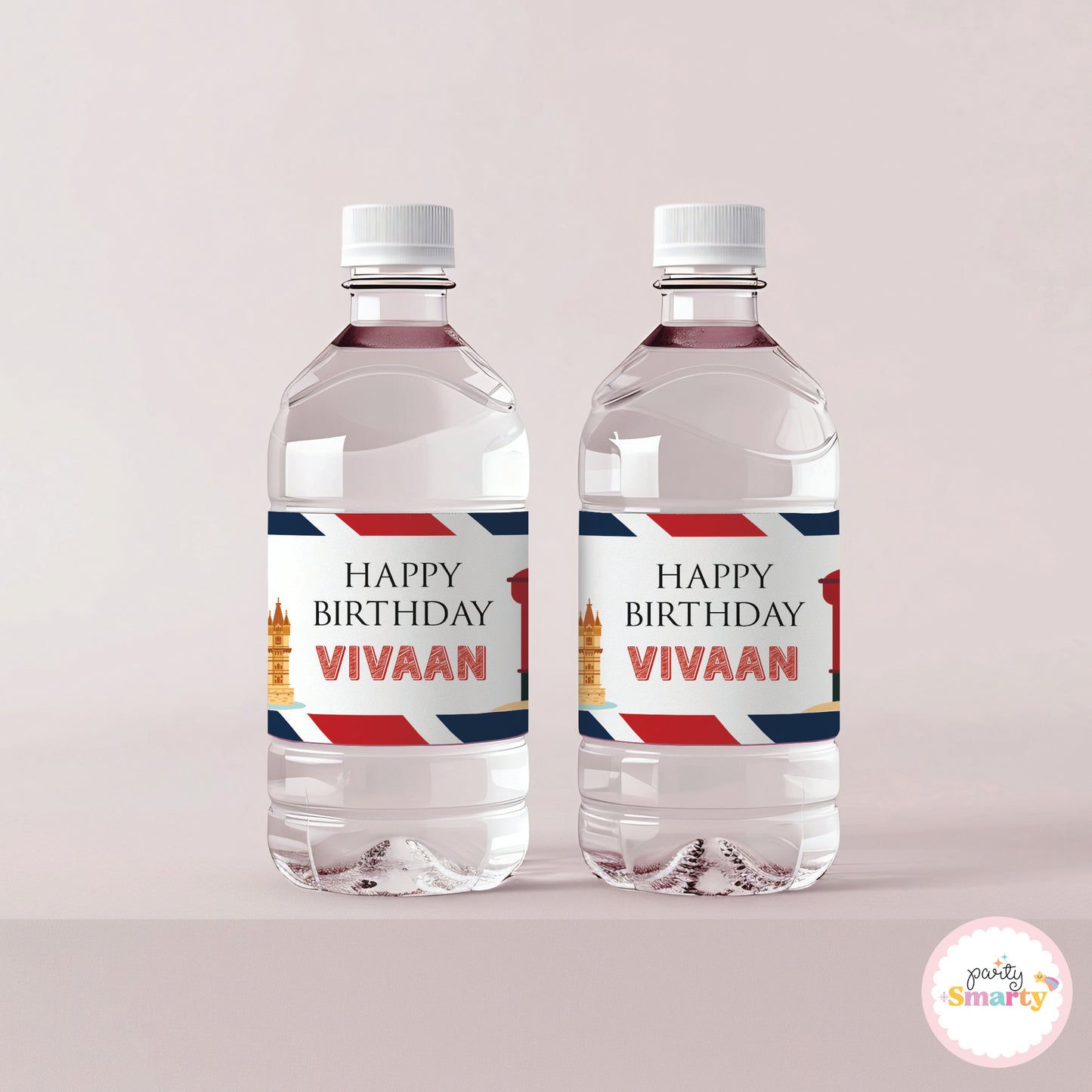 London Bottle Labels - Set of 10