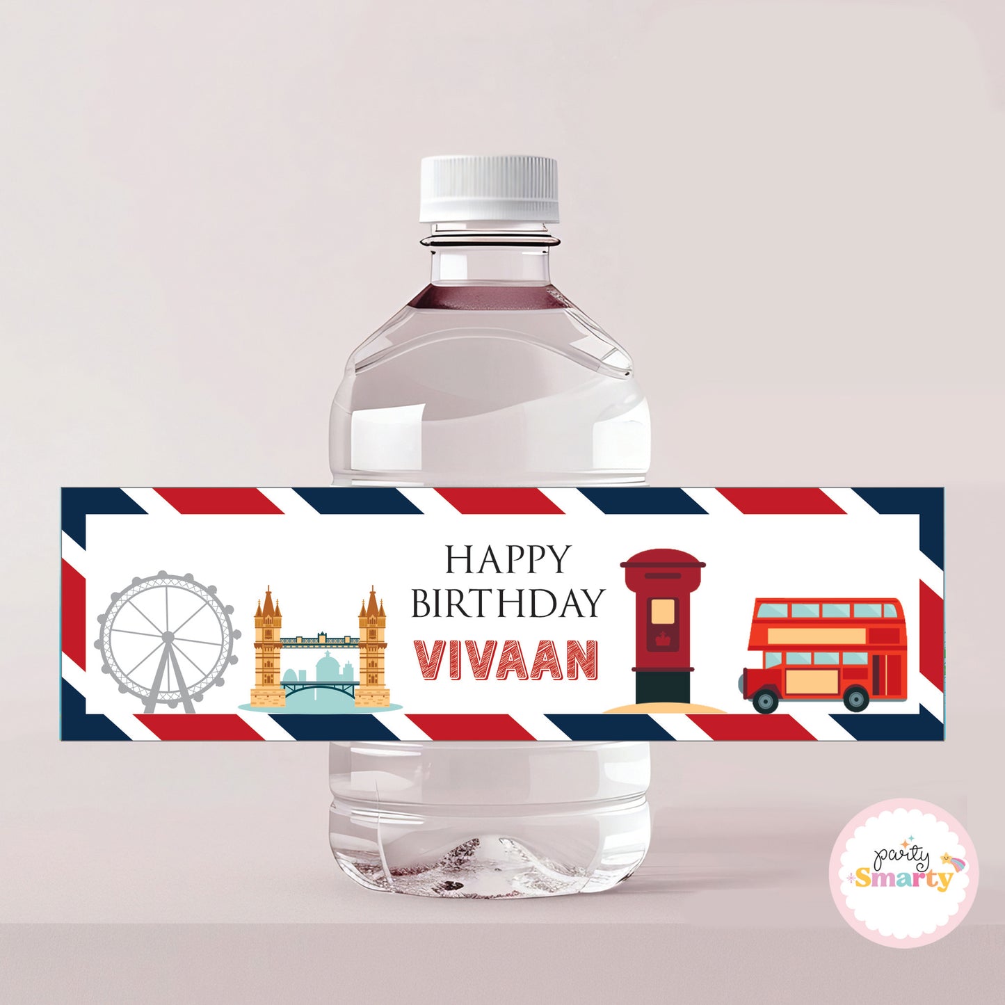 London Bottle Labels - Set of 10