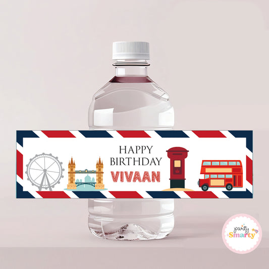 London Bottle Labels - Set of 10