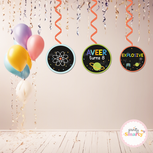 Mad Scientist Boy Danglers - Set of 6