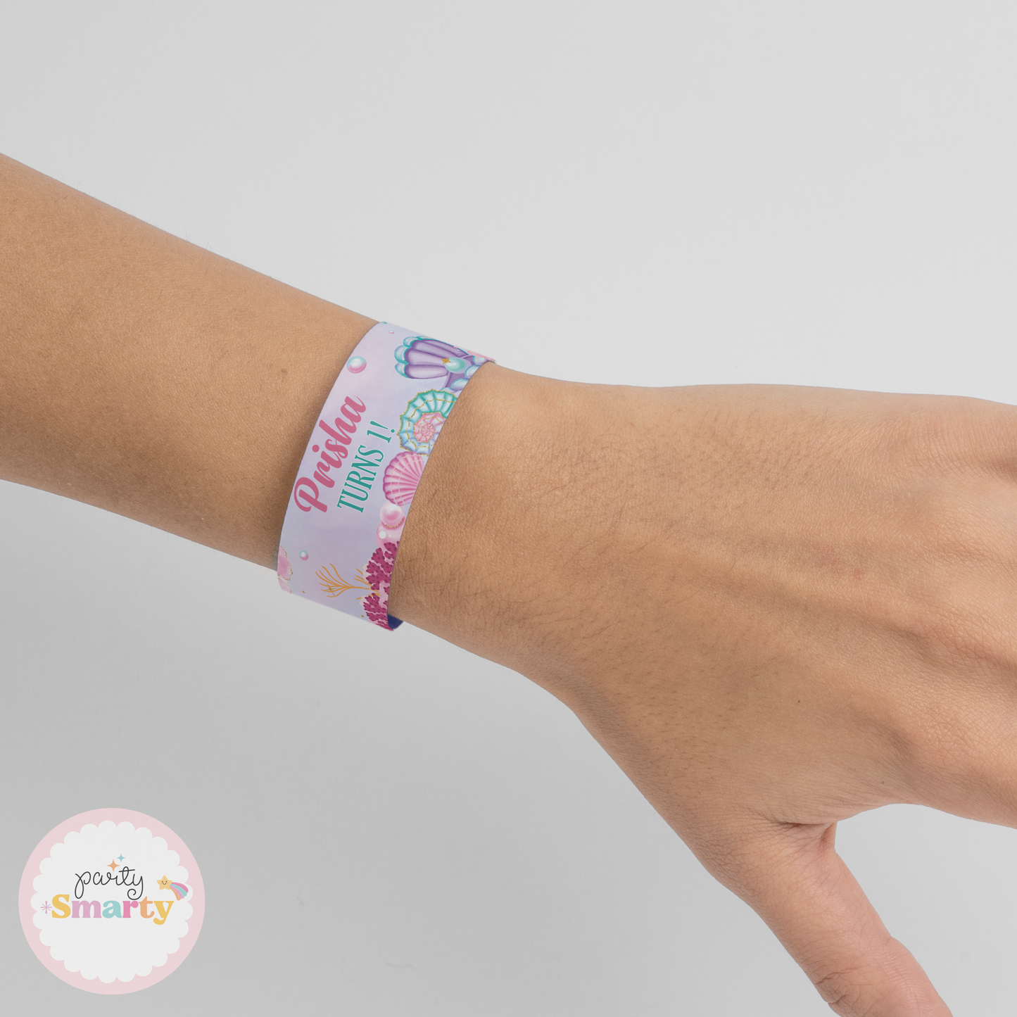 Mermaid Tail Wrist Bands - Set of 10