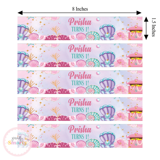 Mermaid Tail Wrist Bands - Set of 10