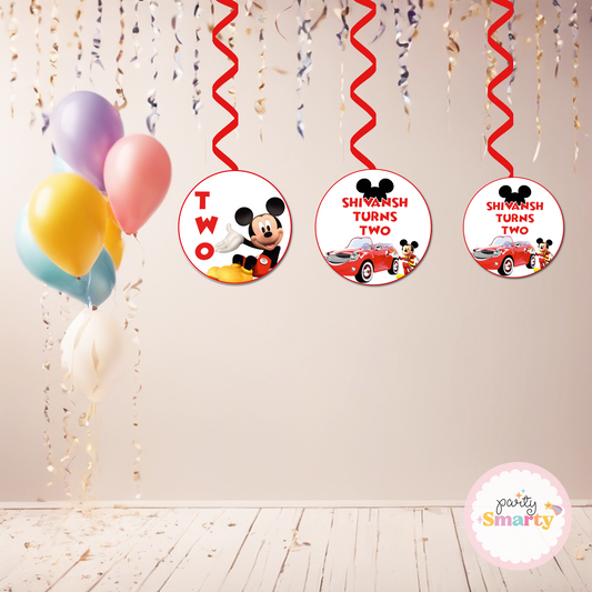 Mickey Mouse Danglers - Set of 6