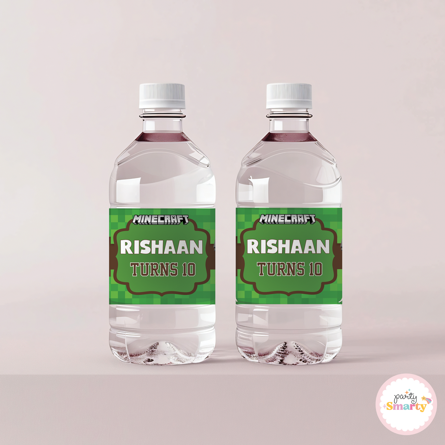 Minecraft Bottle Labels - Set of 10