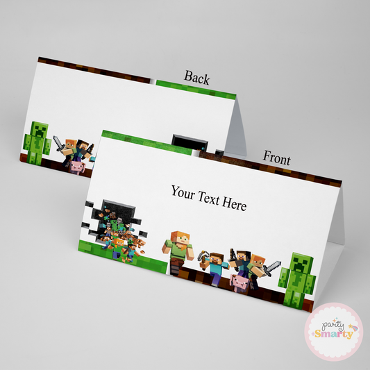Minecraft Food Tags - Set of 12