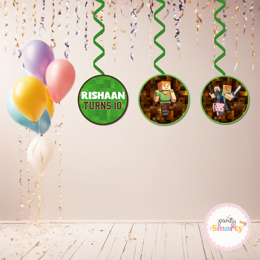 Minecraft Danglers - Set of 6