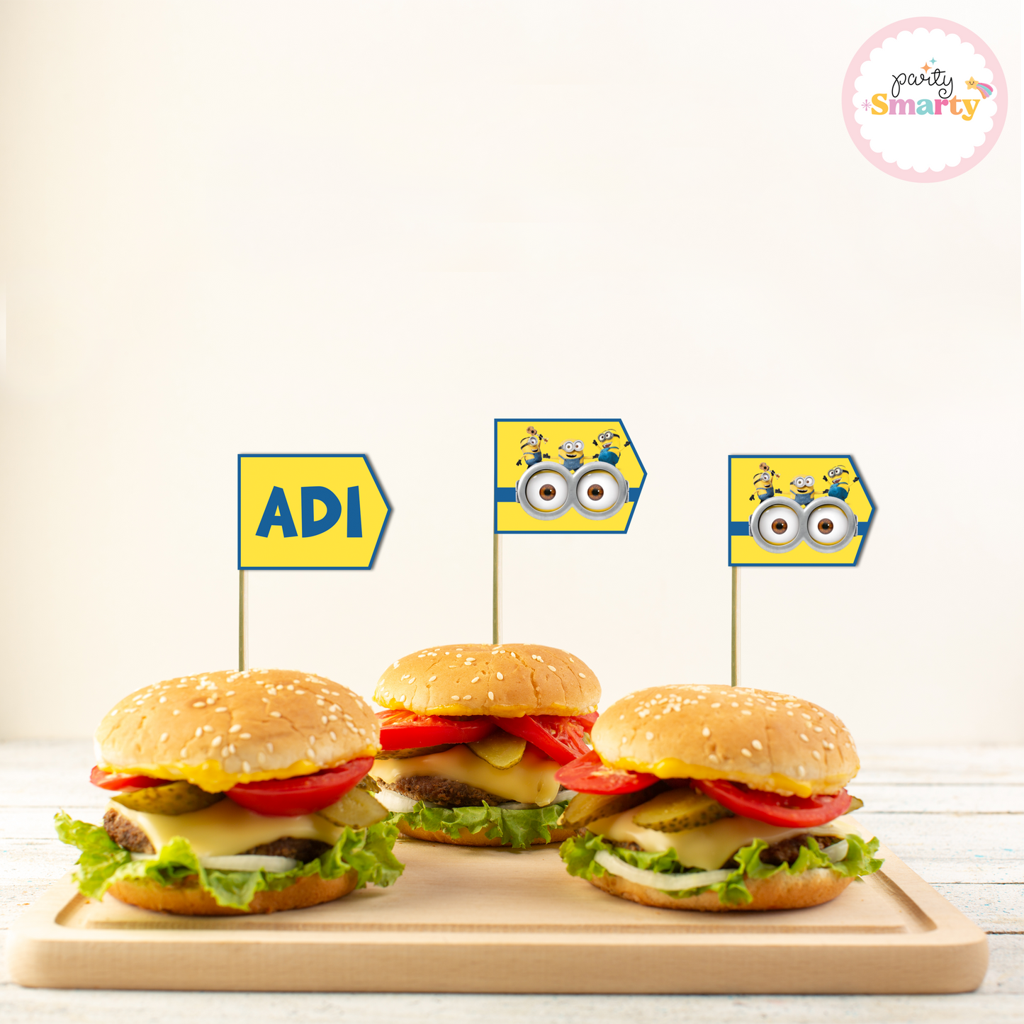 Minion Flag Picks - Set of 10