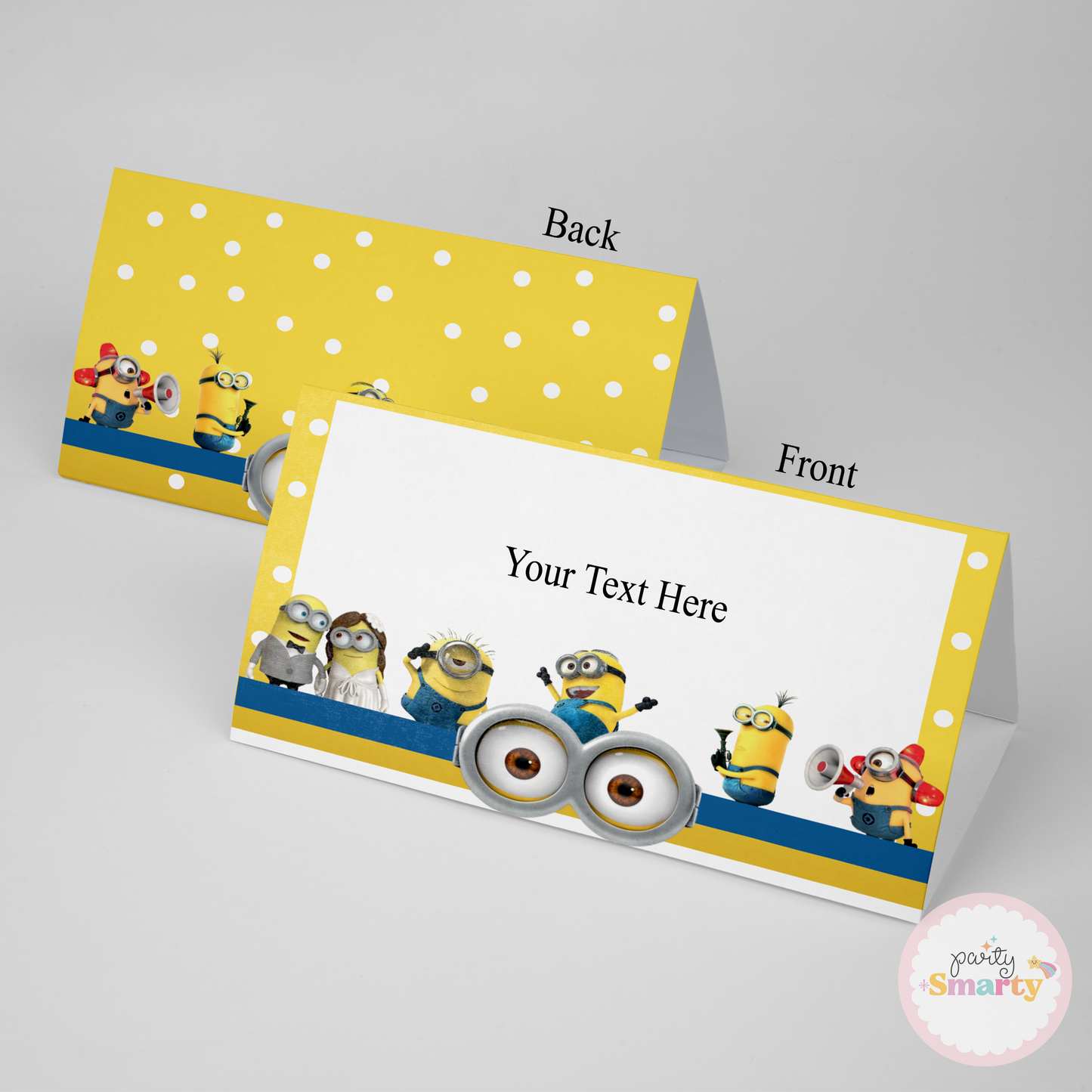 Minion Food Tags - Set of 12