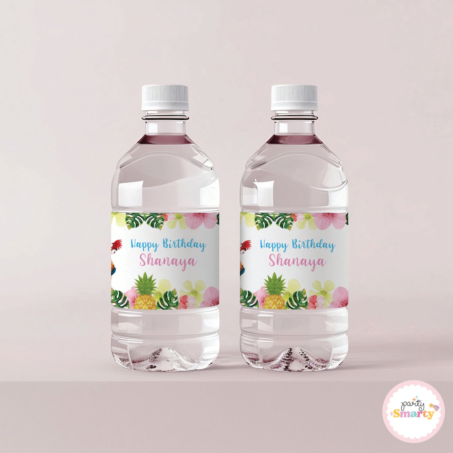 Moana Bottle Labels - Set of 10