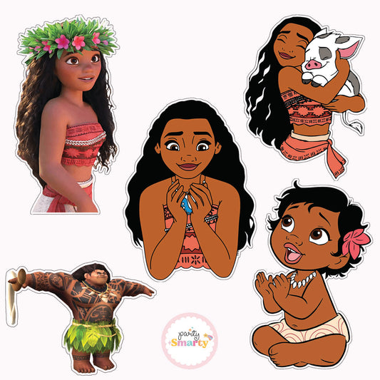 Moana Cutouts