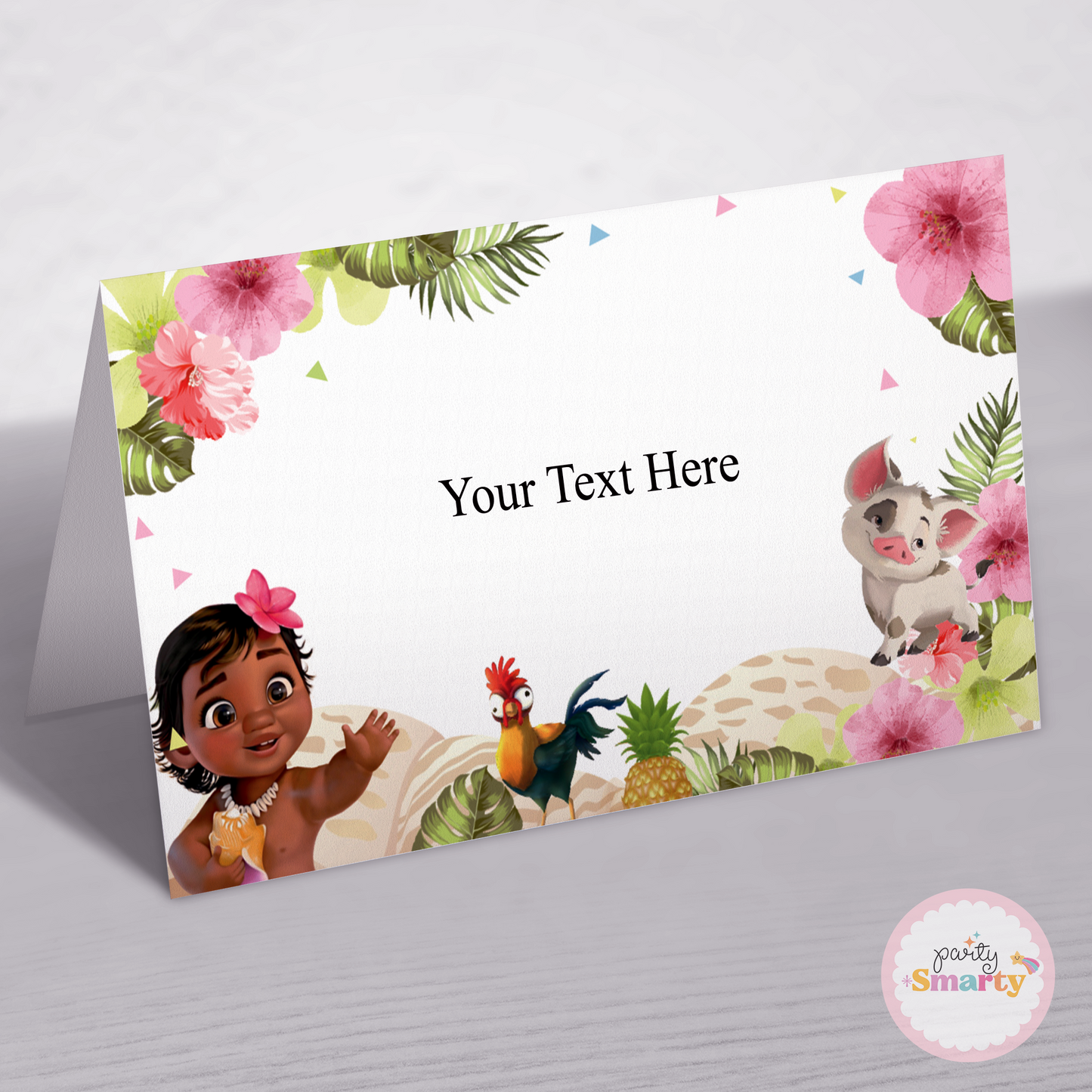 Moana Food Tags - Set of 12