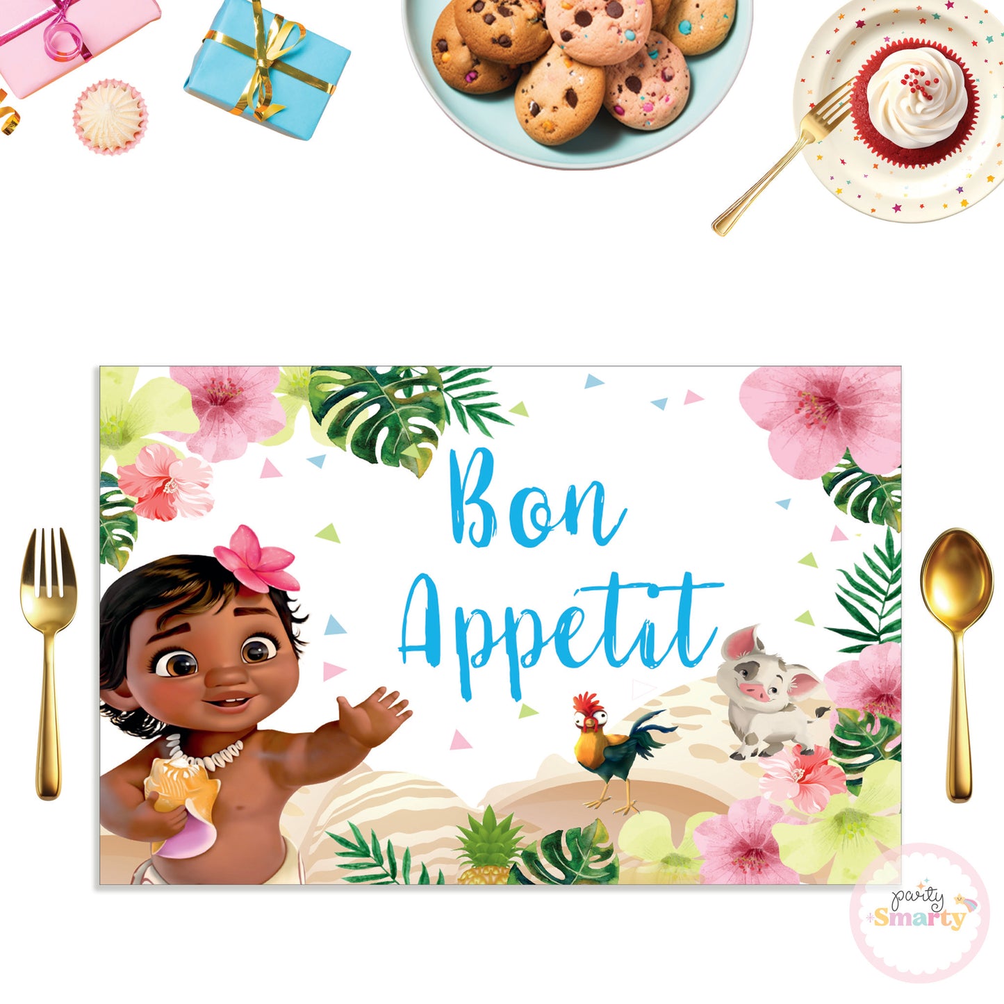 Moana Table Mats - Set of 6