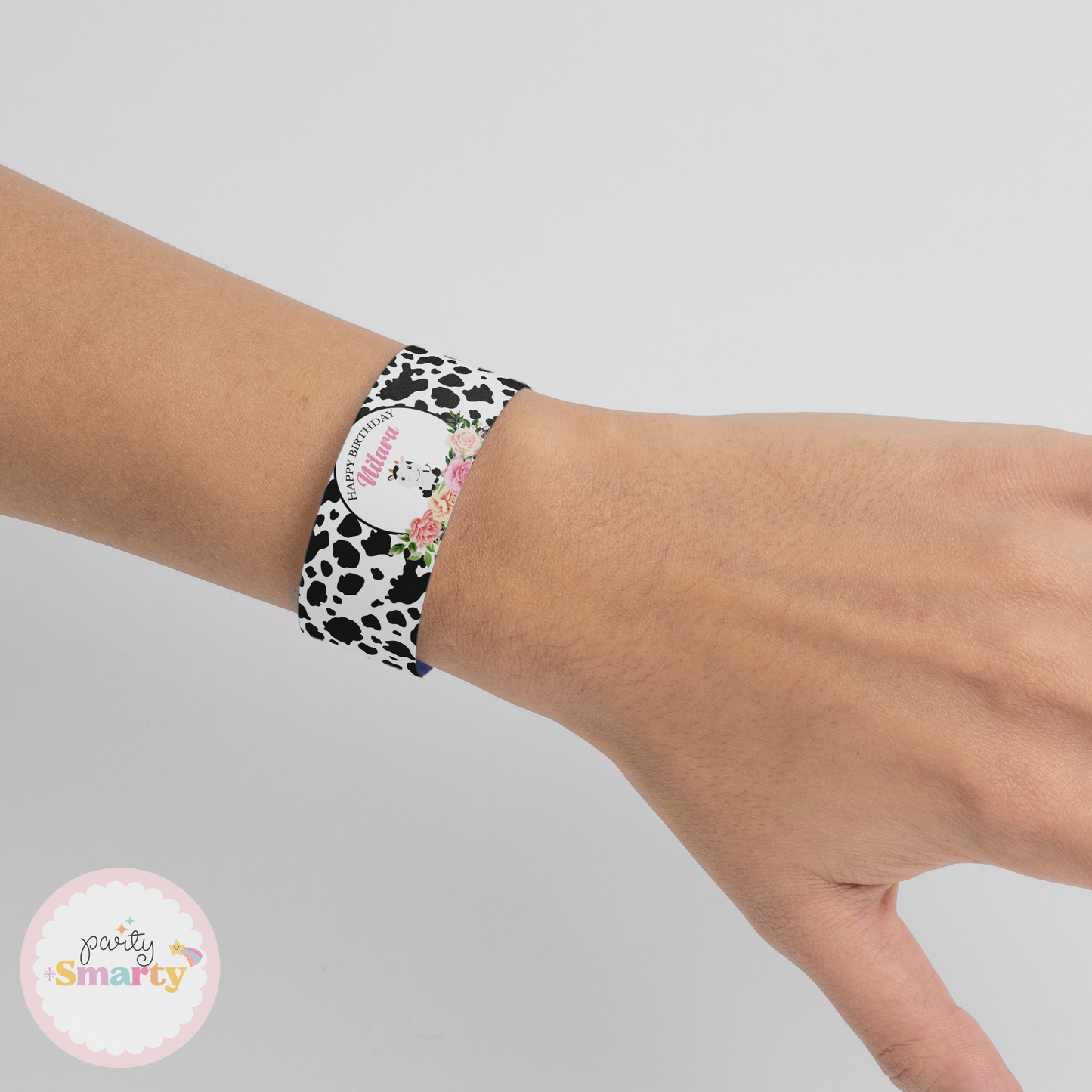 Moo Wrist Bands - Set of 10