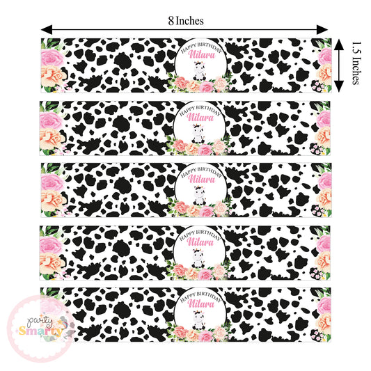 Moo Wrist Bands - Set of 10