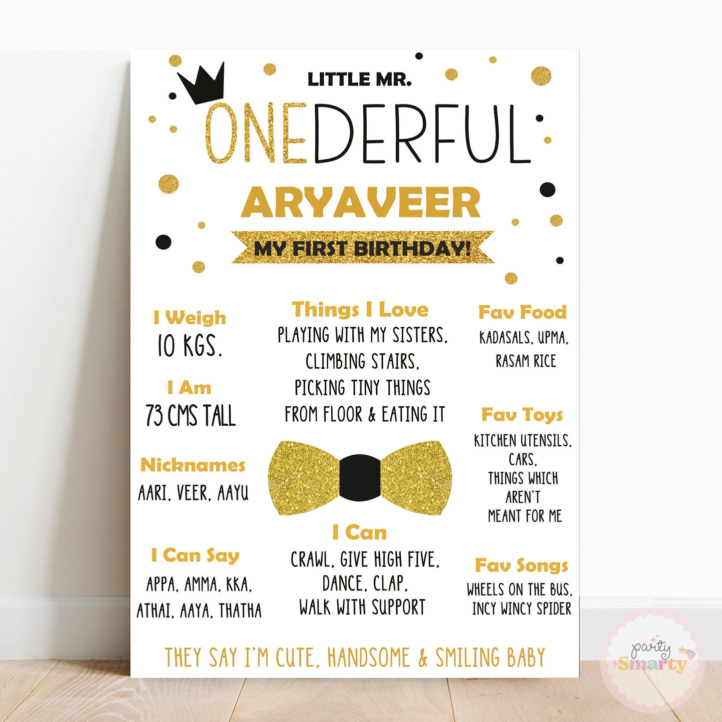 Mr. Onederful Chalkboard