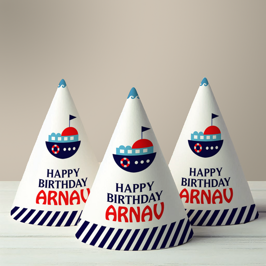 Nautical Party Hat (Set of 10)