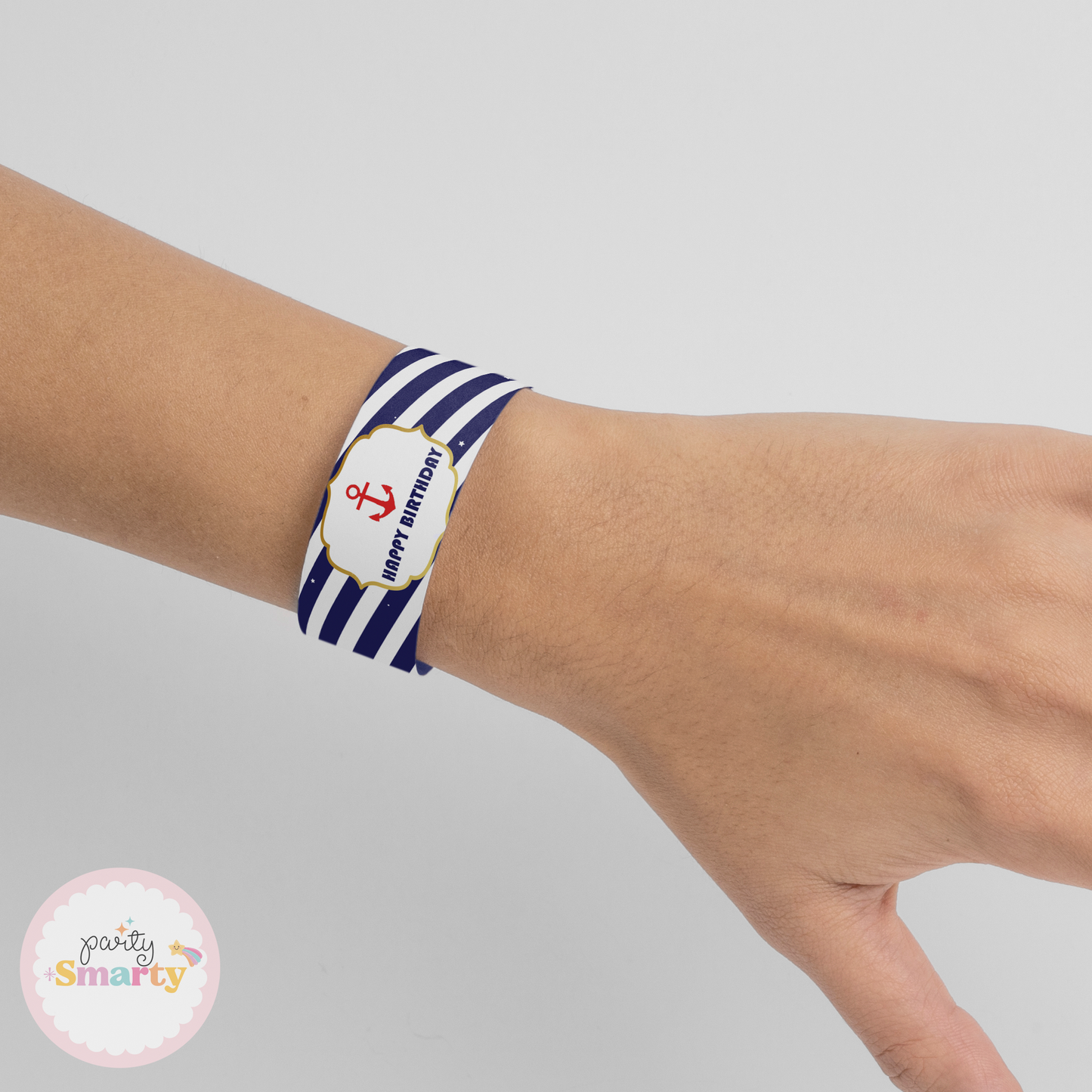 Nautical Wrist Bands - Set of 10