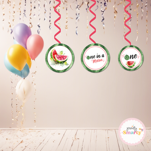 One in a melon Danglers - Set of 6