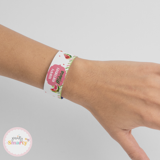 One in a melon Wrist Band - Set of 10