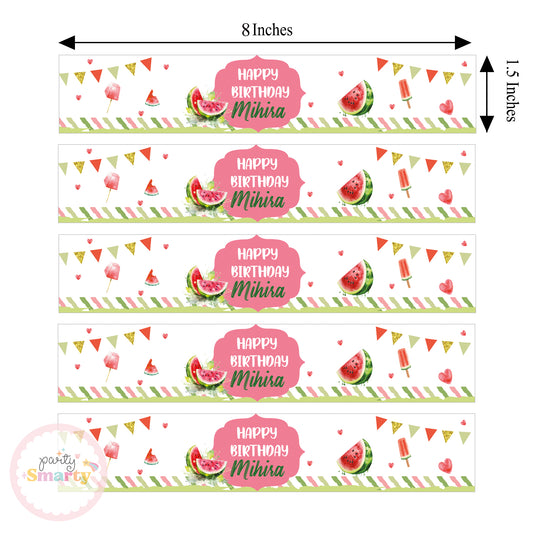 One in a melon Wrist Band - Set of 10