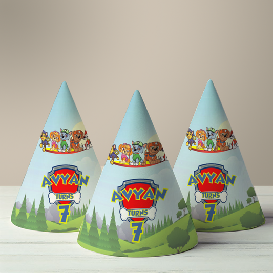 Paw Patrol Party Hat (Set of 10)