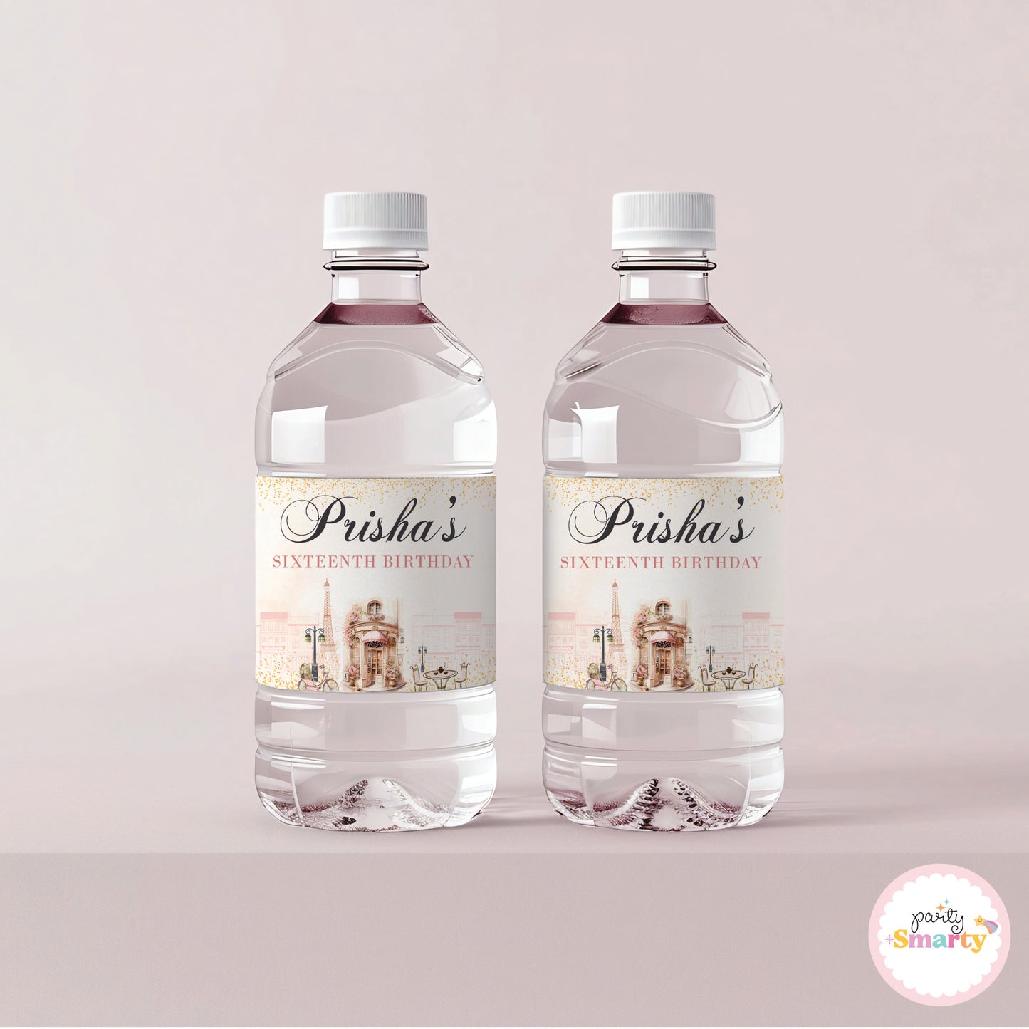 Paris Bottle Labels - Set of 10