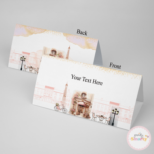 Paris Food Tags - Set of 12