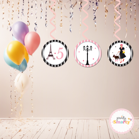 Paris Kiddie Danglers - Set of 6