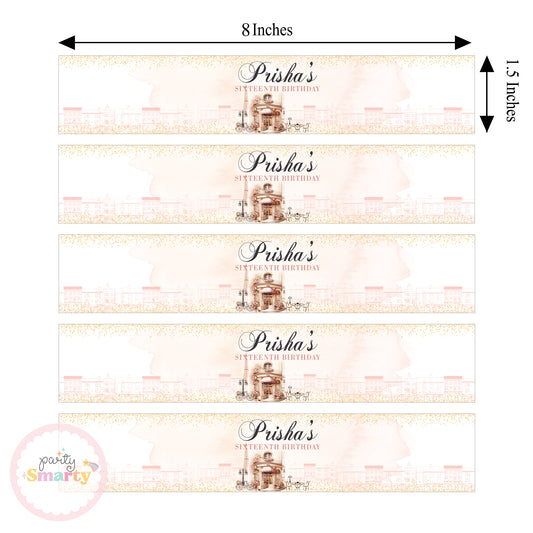 Paris Wrist Bands - Set of 10