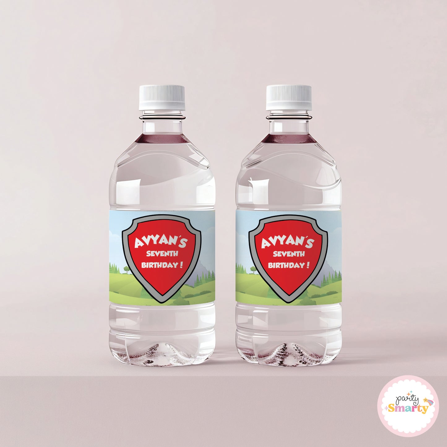 Paw Patrol Bottle Labels - Set of 10