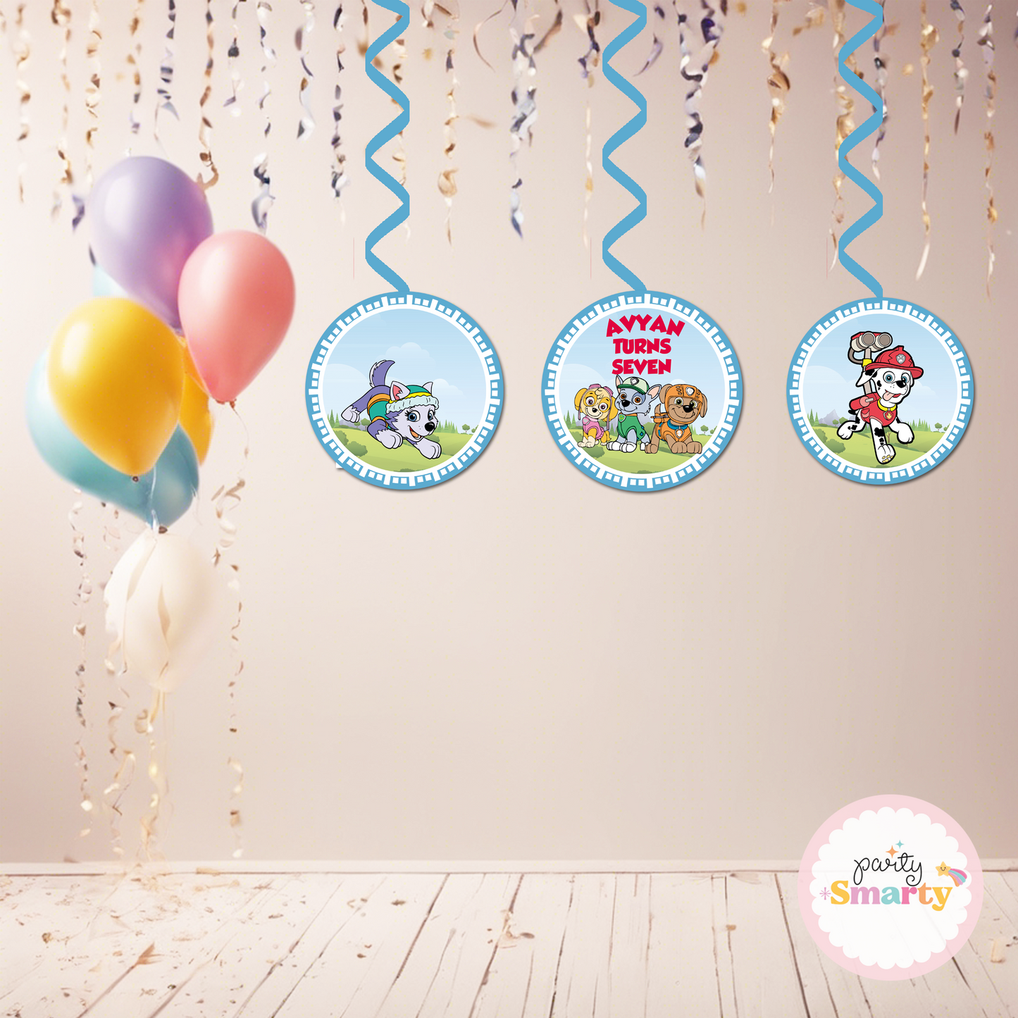 Paw Patrol Danglers - Set of 6