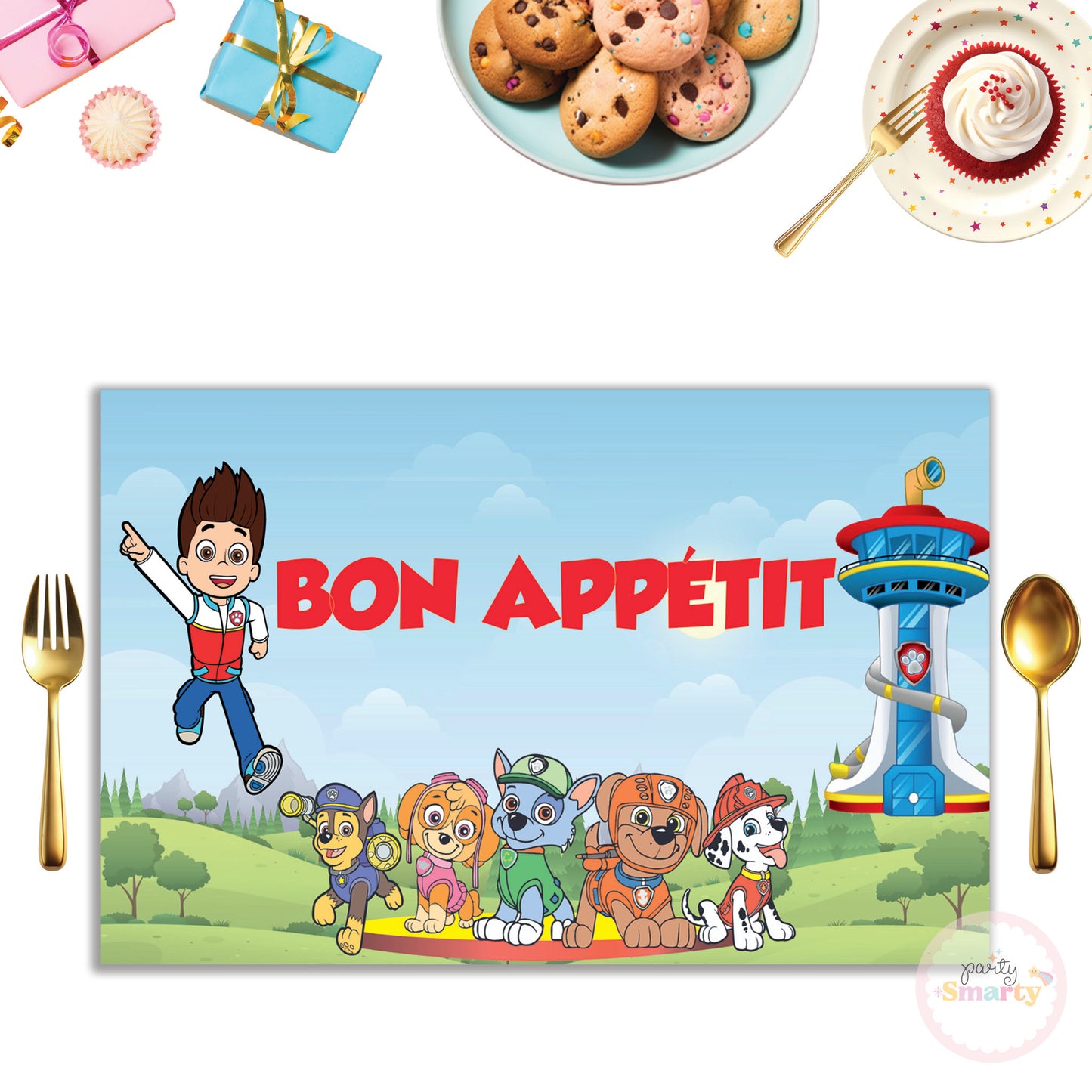 Paw Patrol Table Mats - Set of 6