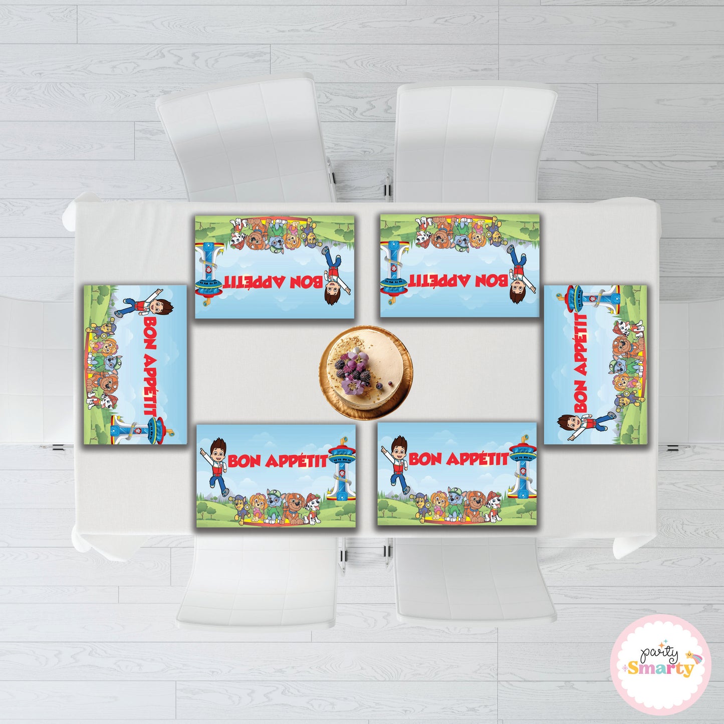 Paw Patrol Table Mats - Set of 6