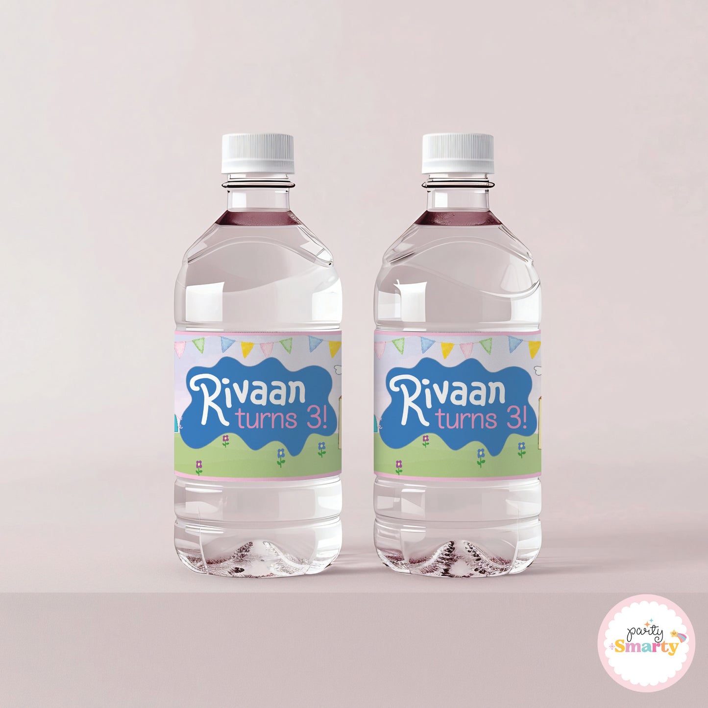 Peppa Pig Bottle Labels - Set of 10