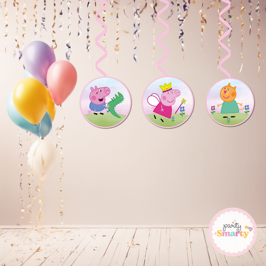 Peppa Pig Danglers - Set of 6
