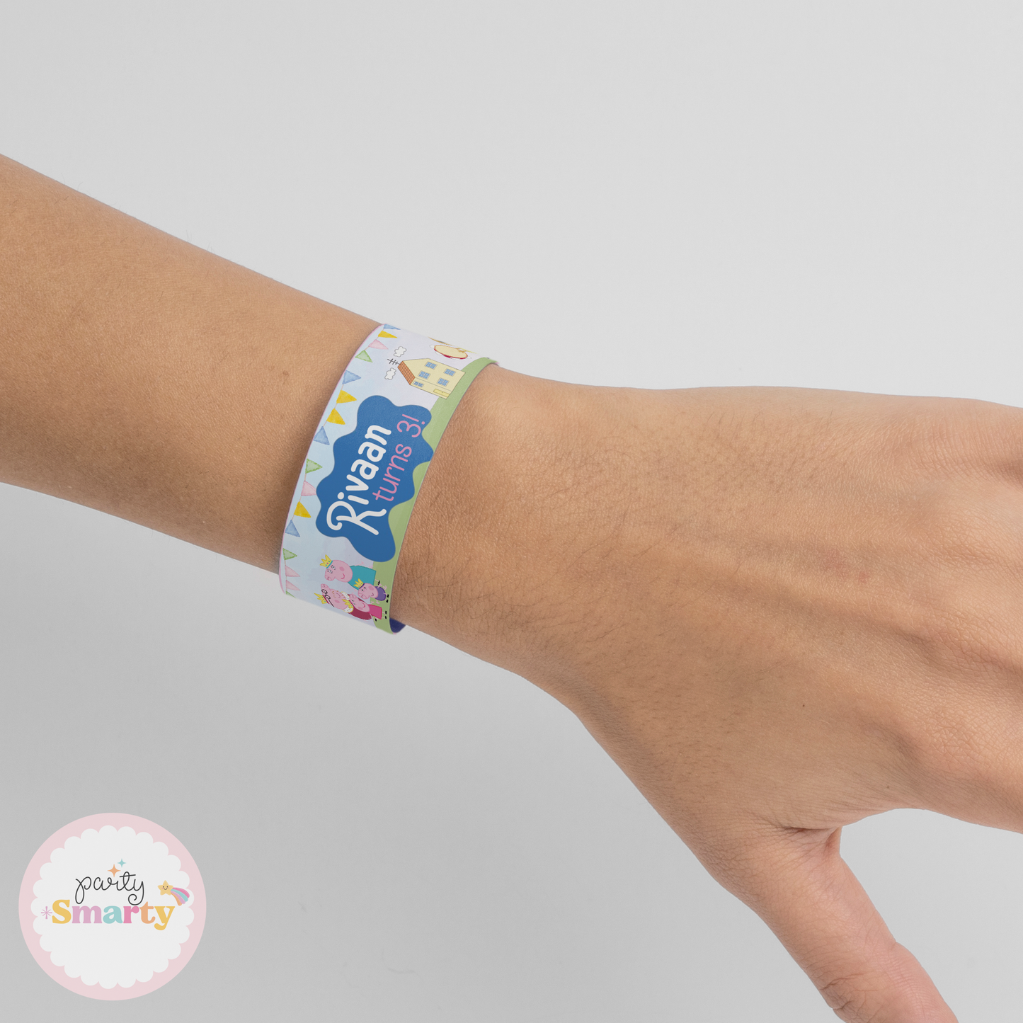 Peppa Pig Wrist Bands - Set of 10