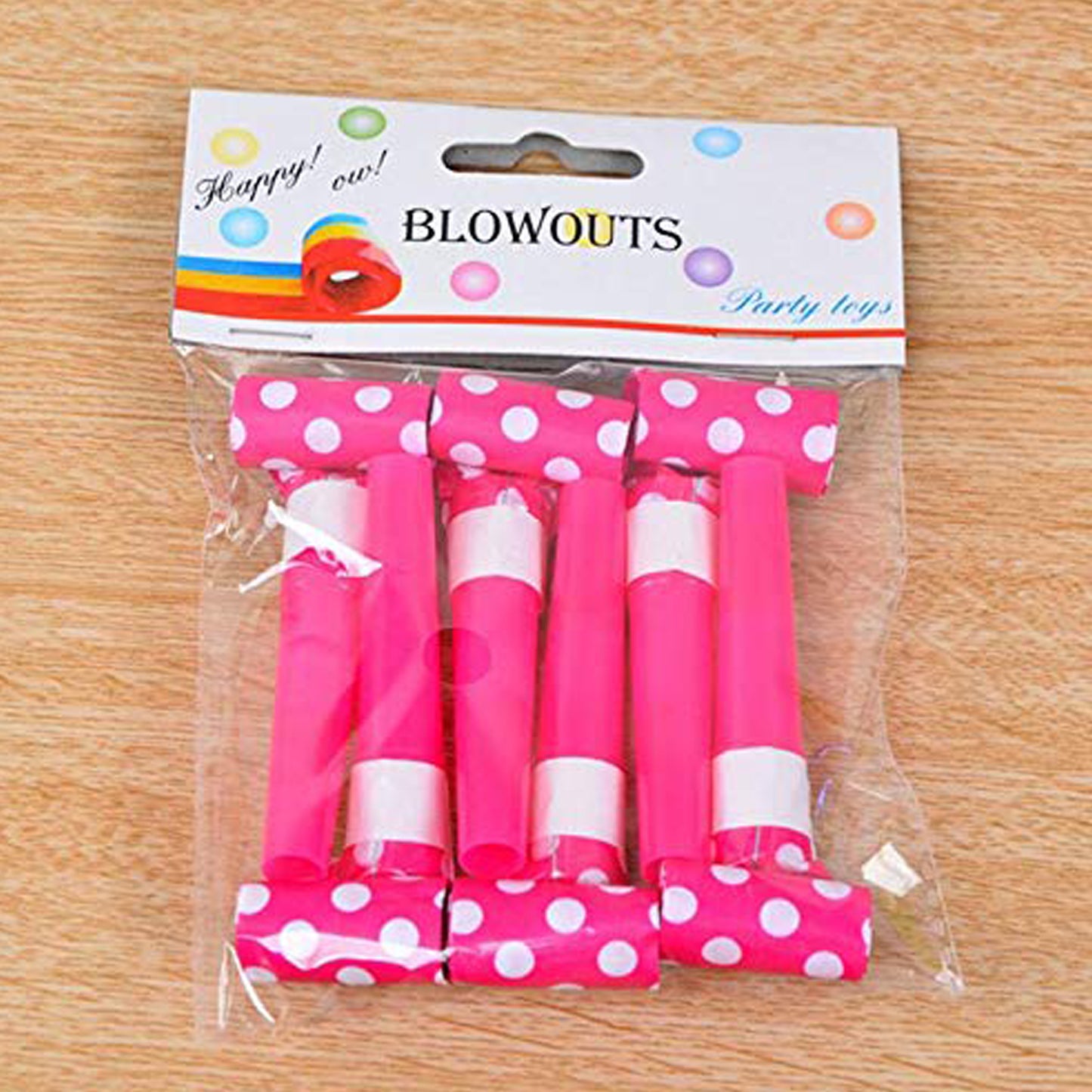 Whistle Blowouts Pink (Set of 10)