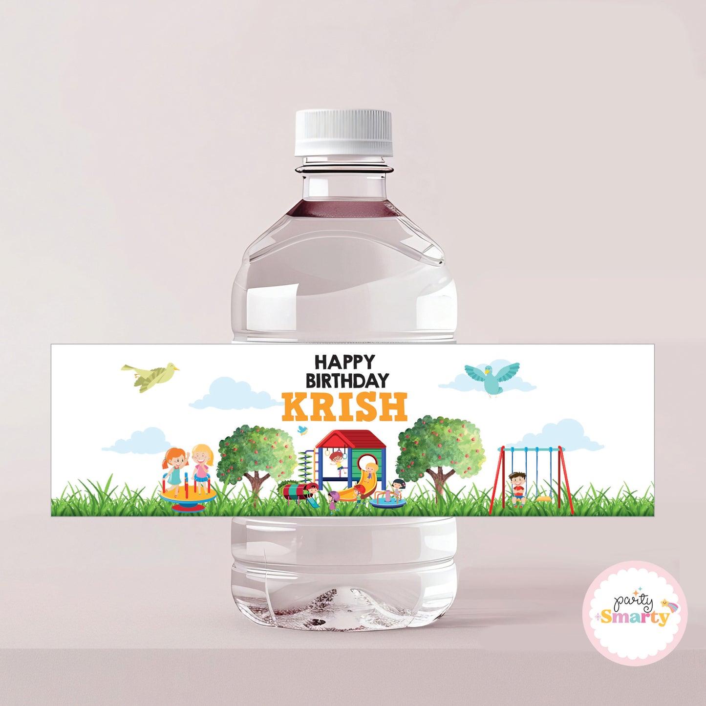 Playground Bottle Labels - Set of 10