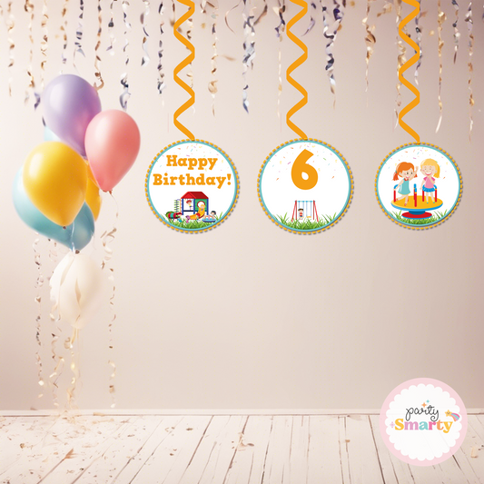 Playground Danglers - Set of 6