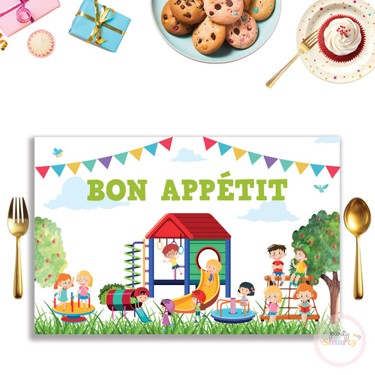 Playground Table Mats - Set of 6