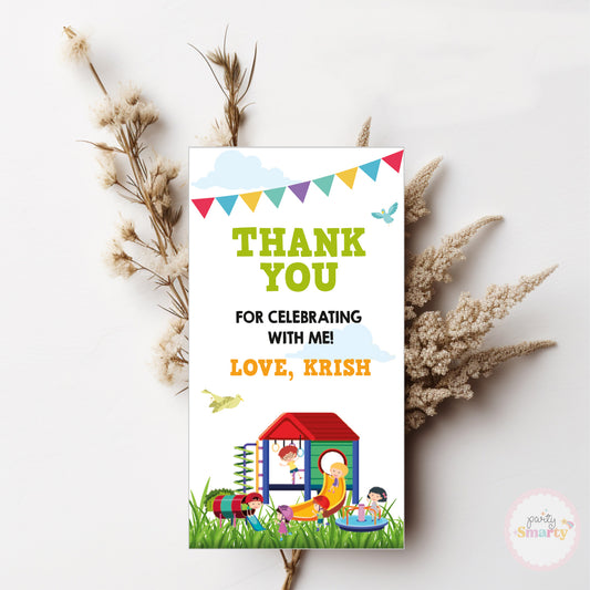 Playground Thank You Tags - Set of 22