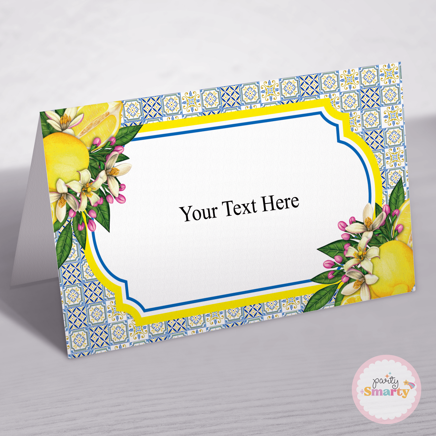 Positano Lemon Food Tags - Set of 12