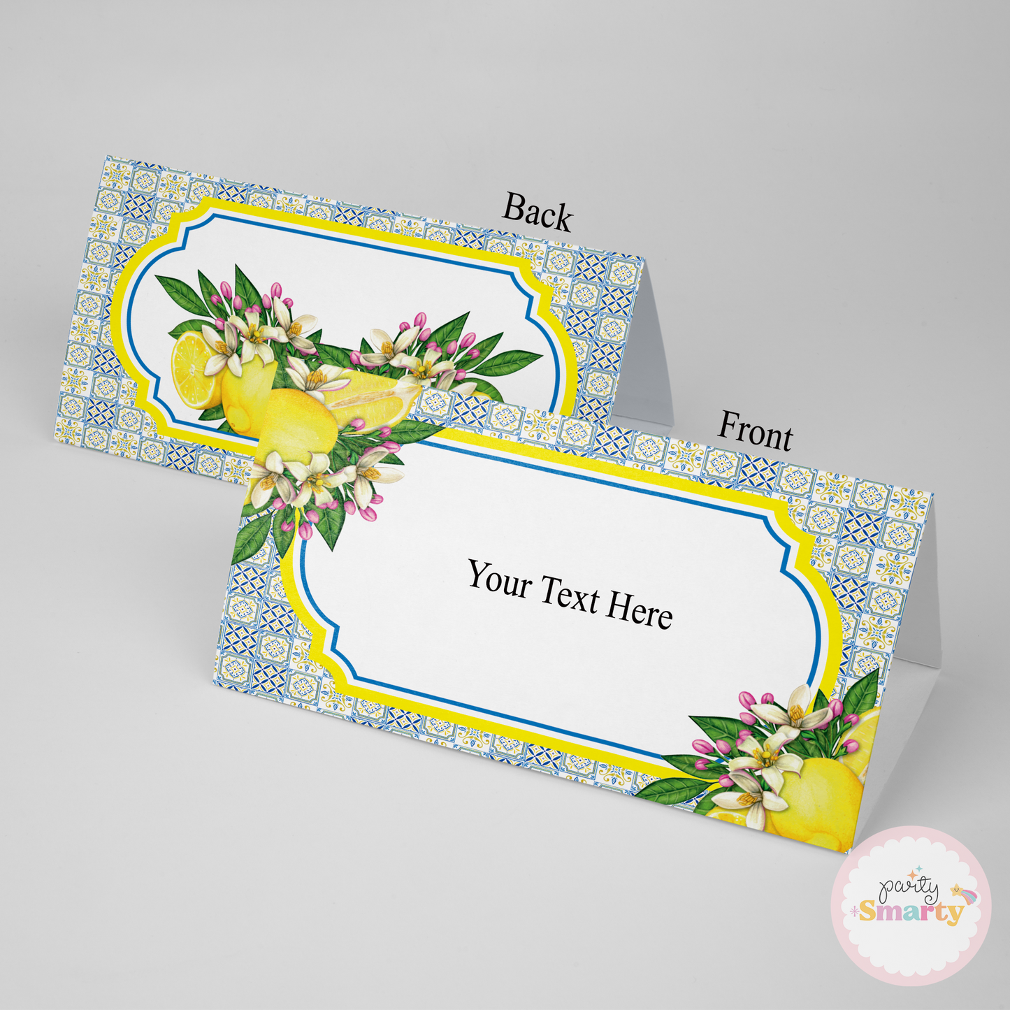 Positano Lemon Food Tags - Set of 12